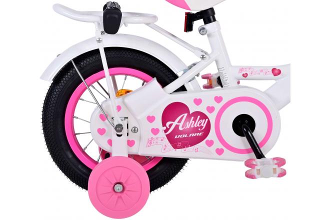 Volare Ashley Kinderfiets - Meisjes - 12 inch - Wit