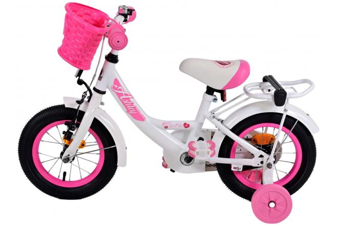 Volare Ashley Kinderfiets - Meisjes - 12 inch - Wit