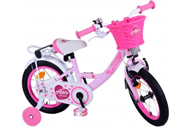 Volare Ashley Kinderfiets - Meisjes - 14 inch - Roze