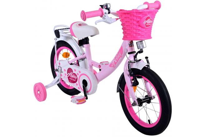 Volare Ashley Kinderfiets - Meisjes - 14 inch - Roze