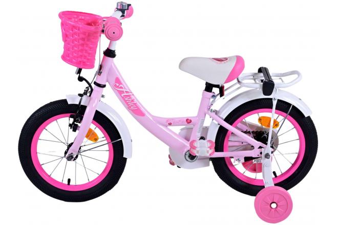 Volare Ashley Kinderfiets - Meisjes - 14 inch - Roze