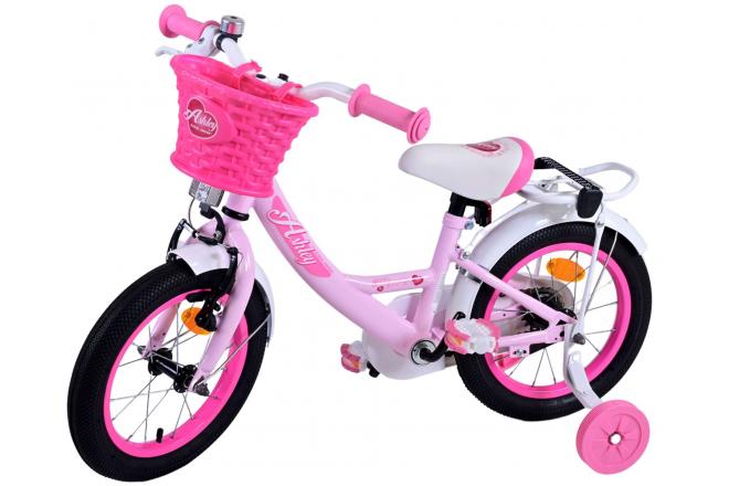 Volare Ashley Kinderfiets - Meisjes - 14 inch - Roze