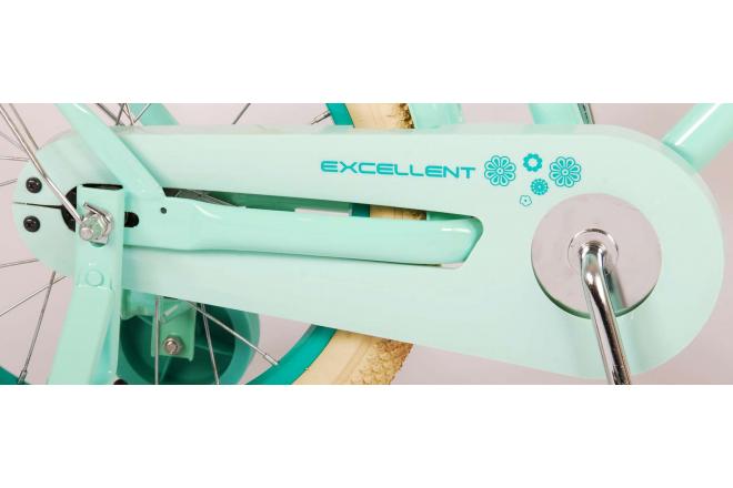 Volare Excellent Kinderfiets - Meisjes - 16 inch - Groen - 95% afgemonteerd