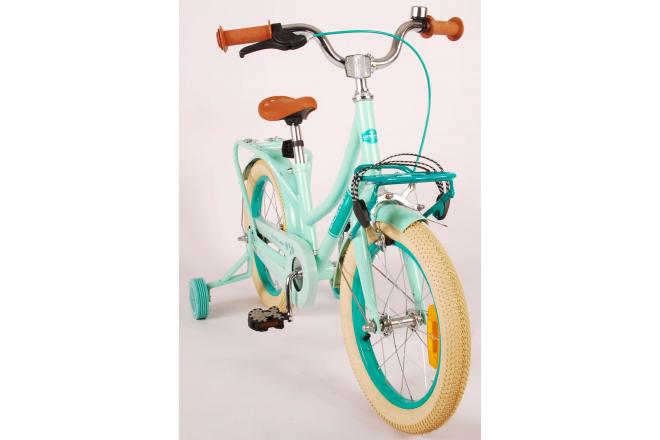 Volare Excellent Kinderfiets - Meisjes - 16 inch - Groen - 95% afgemonteerd