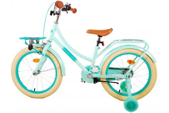 Volare Excellent Kinderfiets - Meisjes - 18 inch - Groen - 95% afgemonteerd