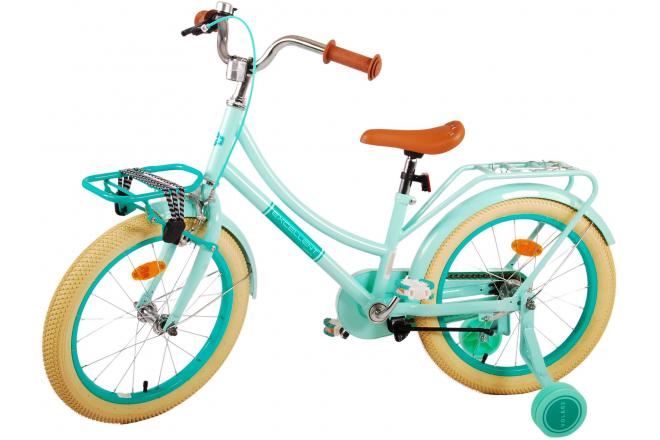 Volare Excellent Kinderfiets - Meisjes - 18 inch - Groen - 95% afgemonteerd