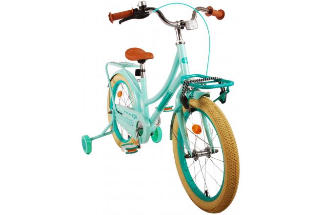 Volare Excellent Kinderfiets - Meisjes - 18 inch - Groen - 95% afgemonteerd