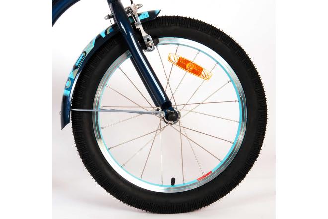 Volare Miracle Cruiser Kinderfiets - Jongens - 18 inch - Mat Blauw - Prime Collection