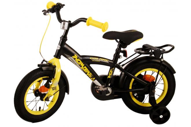 Volare Thombike Kinderfiets - Jongens - 12 inch - Zwart Geel