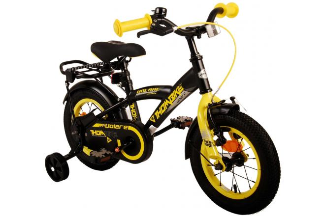 Volare Thombike Kinderfiets - Jongens - 12 inch - Zwart Geel