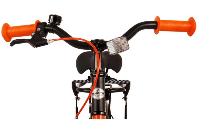 Volare Thombike Kinderfiets - Jongens - 14 inch - Zwart Oranje