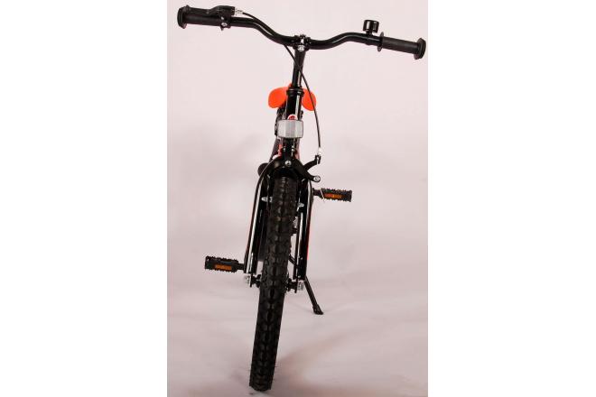 Volare Sportivo Kinderfiets - Jongens - 18 inch - Neon Oranje Zwart