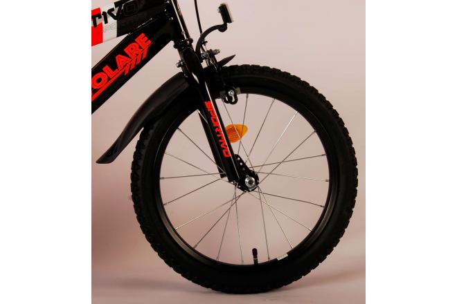 Volare Sportivo Kinderfiets - Jongens - 18 inch - Neon Oranje Zwart