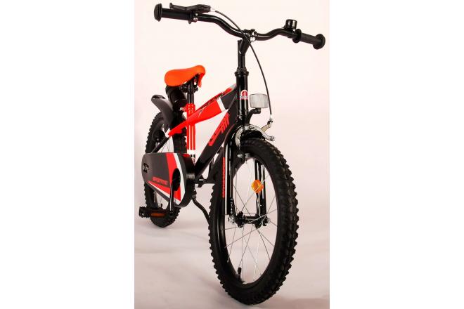 Volare Sportivo Kinderfiets - Jongens - 18 inch - Neon Oranje Zwart