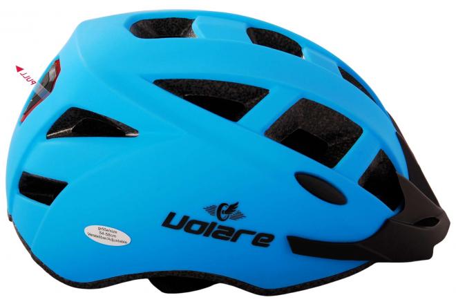 Volare Fietshelm - Unisex - Blauw - 54-58 cm