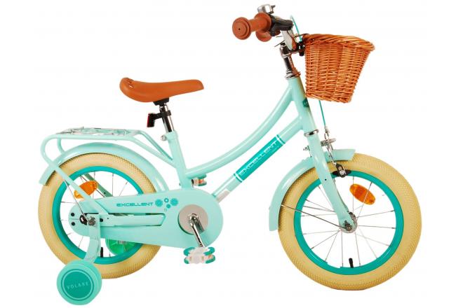 Volare Excellent Kinderfiets - Meisjes - 14 inch - Groen