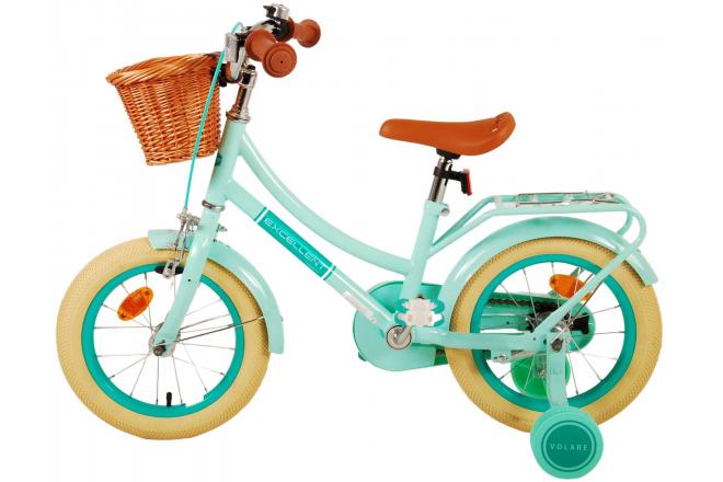 Volare Excellent Kinderfiets - Meisjes - 14 inch - Groen