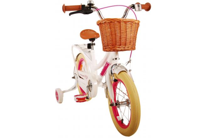 Volare Excellent Kinderfiets - Meisjes - 14 inch - Wit