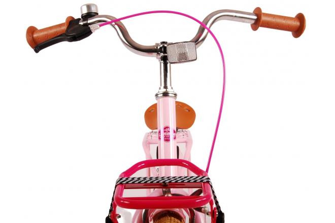 Volare Excellent Kinderfiets - Meisjes -18 inch - Roze - 95% afgemonteerd