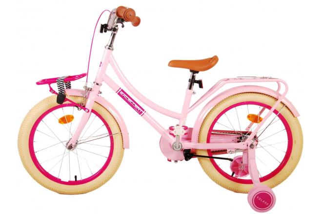 Volare Excellent Kinderfiets - Meisjes -18 inch - Roze - 95% afgemonteerd