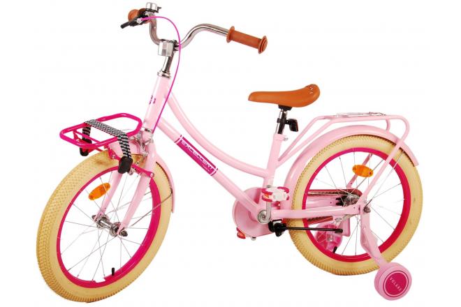 Volare Excellent Kinderfiets - Meisjes -18 inch - Roze - 95% afgemonteerd