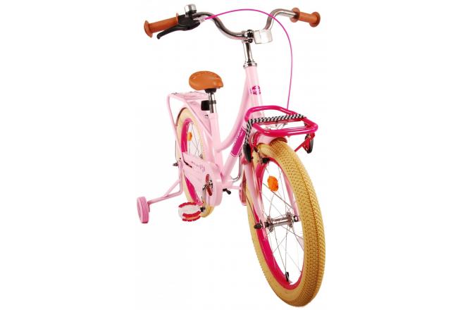 Volare Excellent Kinderfiets - Meisjes -18 inch - Roze - 95% afgemonteerd