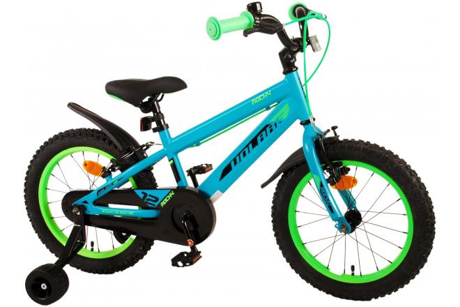 Volare Rocky Kinderfiets - Jongens - 16 inch - Groen - Twee handremmen