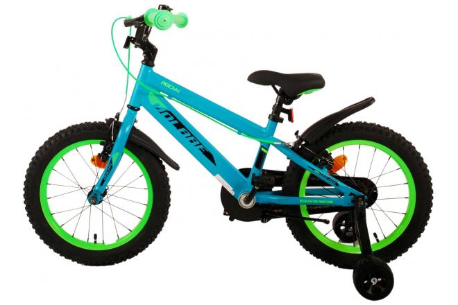 Volare Rocky Kinderfiets - Jongens - 16 inch - Groen - Twee handremmen