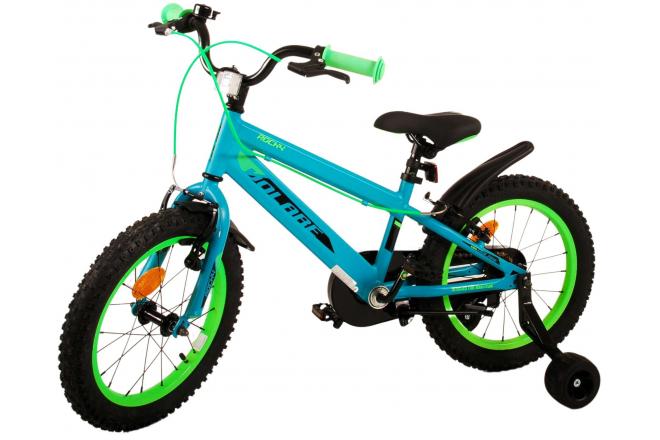 Volare Rocky Kinderfiets - Jongens - 16 inch - Groen - Twee handremmen