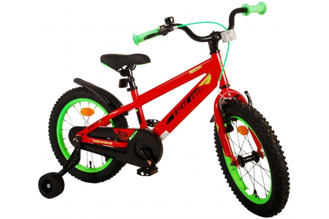 Volare Rocky Kinderfiets - Jongens - 16 inch - Rood