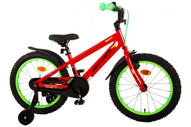 Volare Rocky Kinderfiets - Jongens - 18 inch - Rood