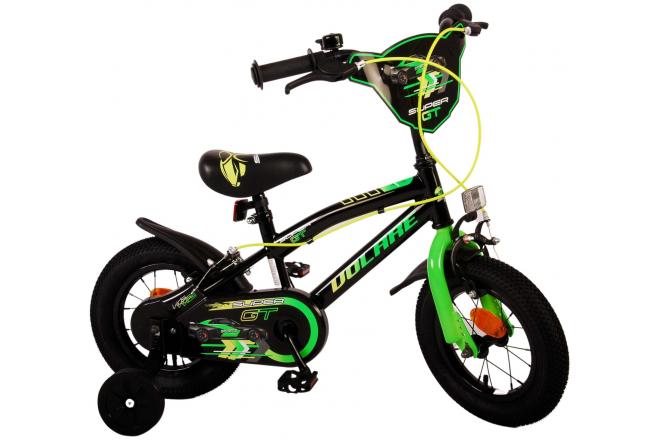 Volare Super GT Kinderfiets - Jongens - 12 inch - Groen - Twee handremmen