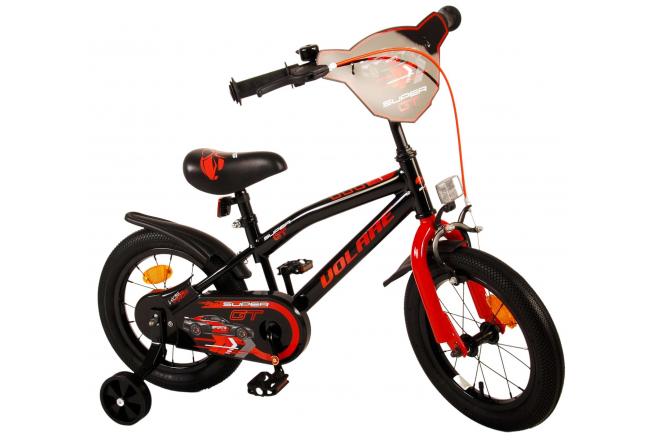 Volare Super GT Kinderfiets - Jongens - 14 inch - Rood