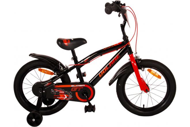 Volare Super GT Kinderfiets – Jongens – 16 inch – Rood – Twee handremmen
