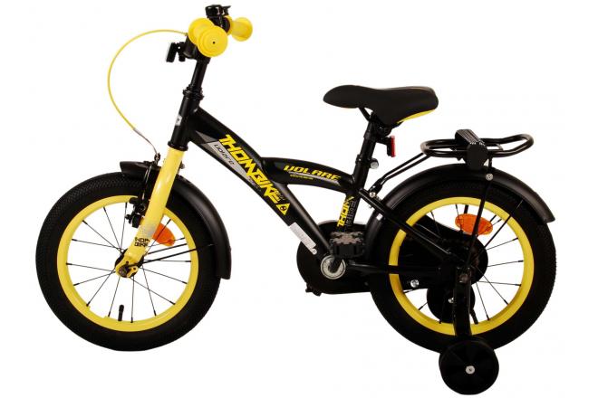 Volare Thombike Kinderfiets - Jongens - 14 inch - Zwart Geel