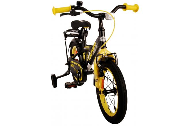 Volare Thombike Kinderfiets - Jongens - 14 inch - Zwart Geel