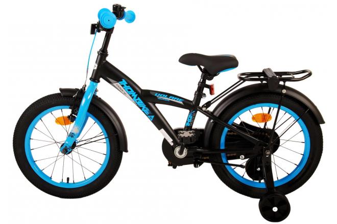 Volare Thombike Kinderfiets - Jongens - 16 inch - Zwart Blauw