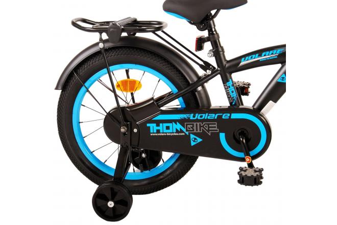 Volare Thombike Kinderfiets - Jongens - 16 inch - Zwart Blauw