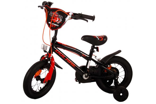 Volare Super GT Kinderfiets - Jongens - 12 inch - Rood - Twee handremmen