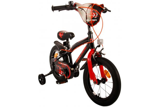 Volare Super GT Kinderfiets - Jongens - 14 inch - Rood - Twee handremmen