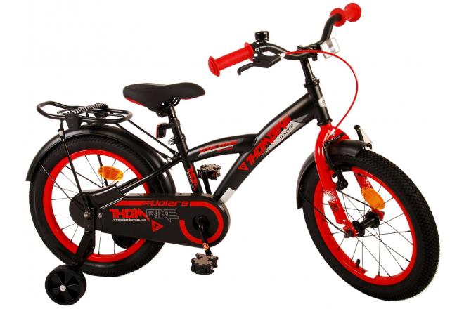 Volare Thombike Kinderfiets - Jongens - 16 inch - Zwart Rood