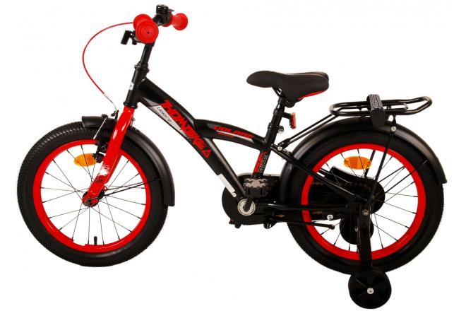 Volare Thombike Kinderfiets - Jongens - 16 inch - Zwart Rood