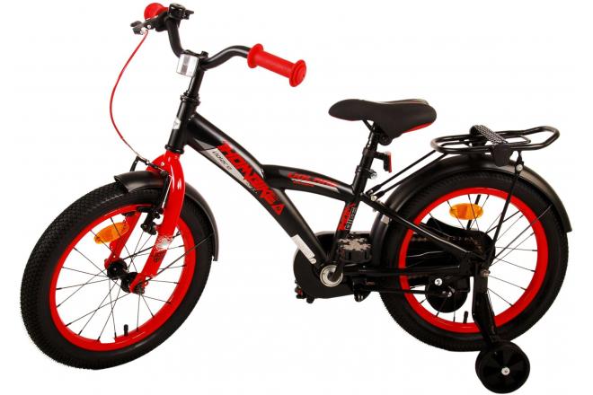 Volare Thombike Kinderfiets - Jongens - 16 inch - Zwart Rood