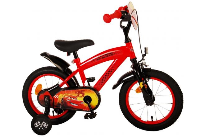 Disney Cars Kinderfiets - Jongens - 14 inch - Rood