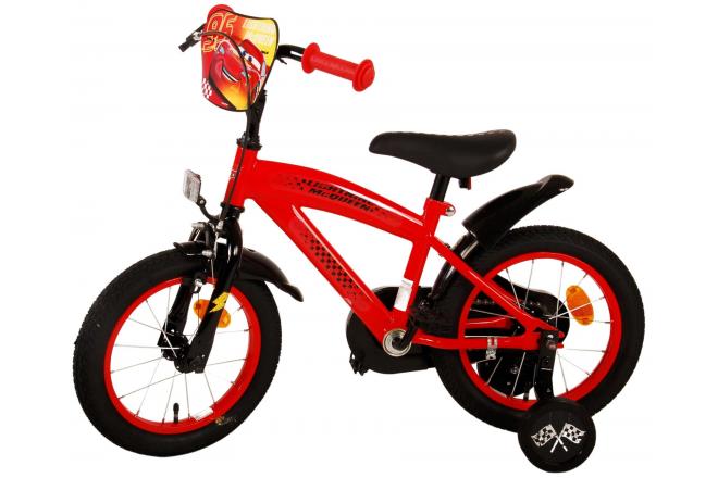 Disney Cars Kinderfiets - Jongens - 14 inch - Rood