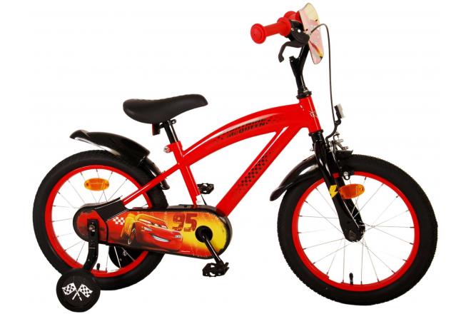 Disney Cars Kinderfiets - Jongens - 16 inch - Rood