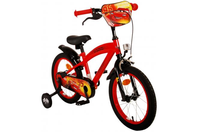 Disney Cars Kinderfiets - Jongens - 16 inch - Rood