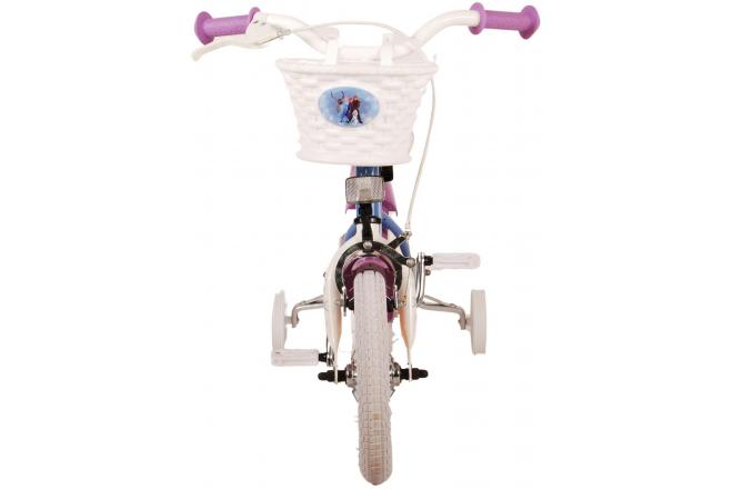 Disney Frozen 2 Kinderfiets - Meisjes - 12 inch - Blauw/Paars