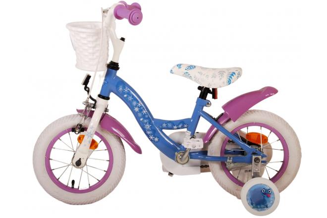 Disney Frozen 2 Kinderfiets - Meisjes - 12 inch - Blauw/Paars