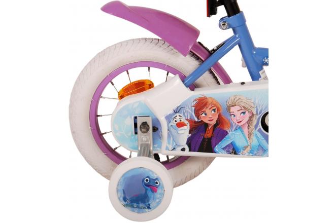 Disney Frozen 2 Kinderfiets - Meisjes - 12 inch - Blauw/Paars